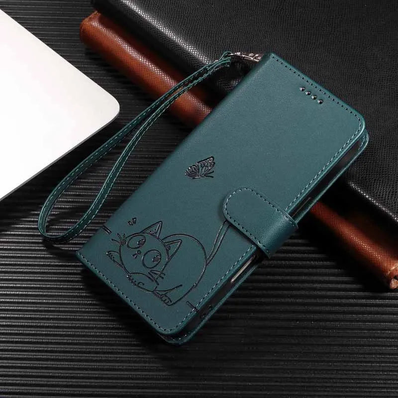 Leather Case For Realme 13 14 Pro Plus 12 11 10 9 8 8i 9i 14X 14T 14Pro 4G 5G Cover Magnetic Flip Wallet Holder Protect Coque