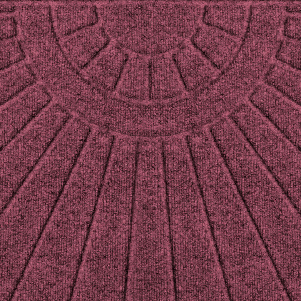 WaterHog Sunburst Half Round Indoor Outdoor Doormat
