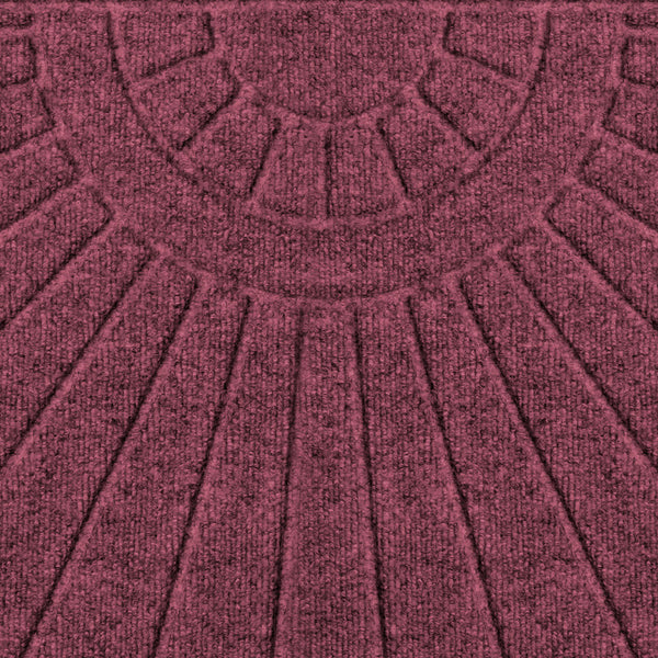 WaterHog Sunburst Half Round Indoor Outdoor Doormat
