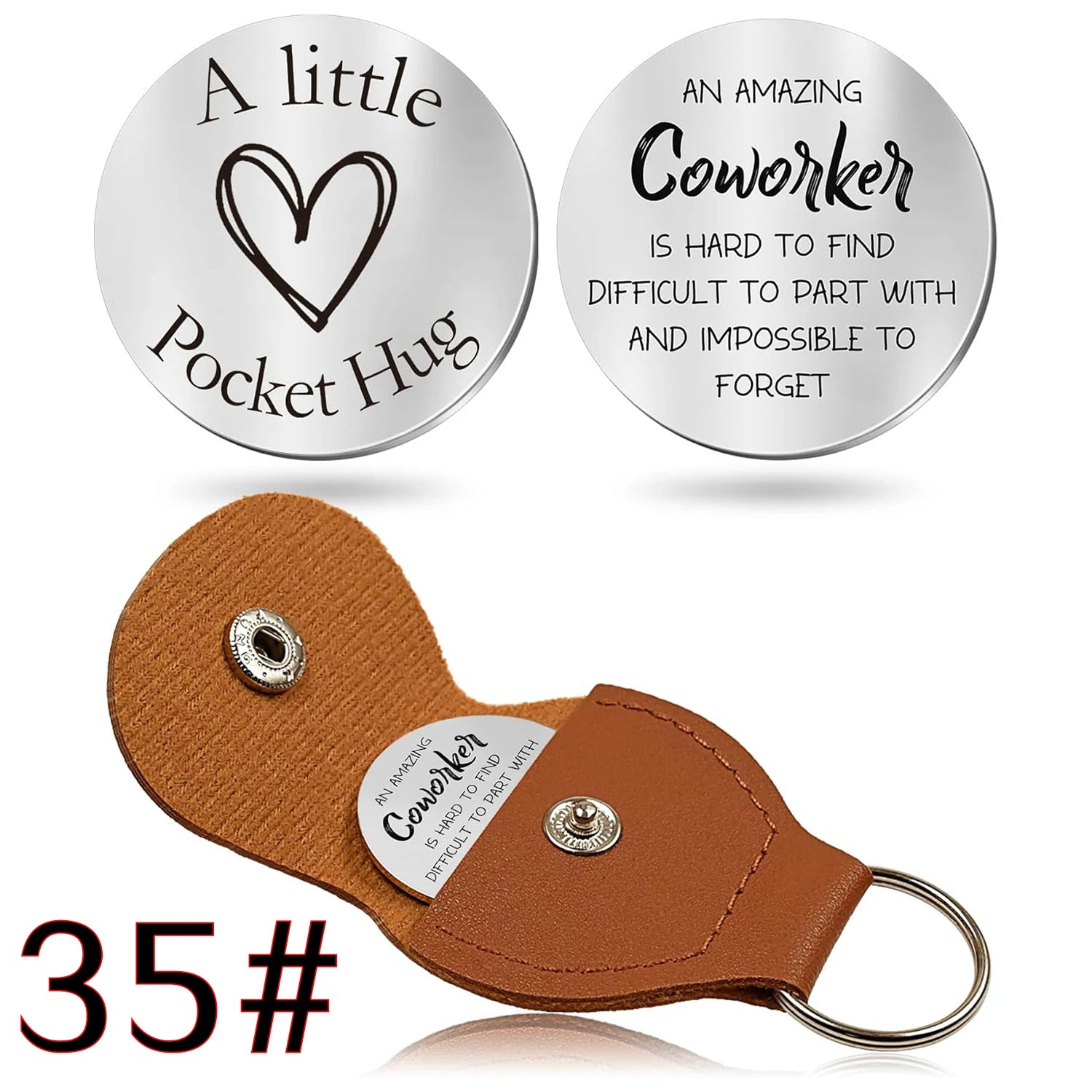 44 styles to choose from Pocket Hug Token Gifts for Men Boyfriend Girlfriend Inspirational Gift for Son Daughter Brother with