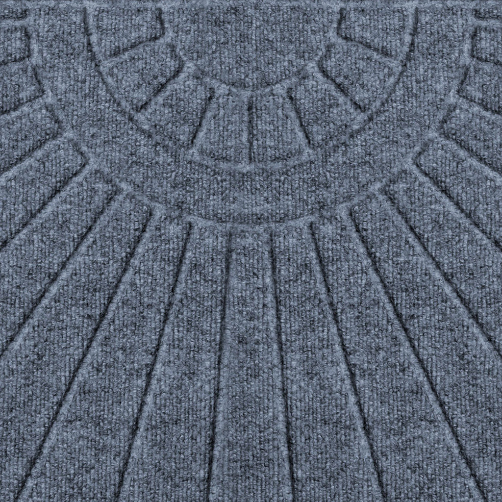WaterHog Sunburst Half Round Indoor Outdoor Doormat