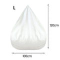 Large Bean Bag Lazy Seat Chair Sofa Cover Couch Soft Fluffy Breathable Adult Child Tatami No padding is included
