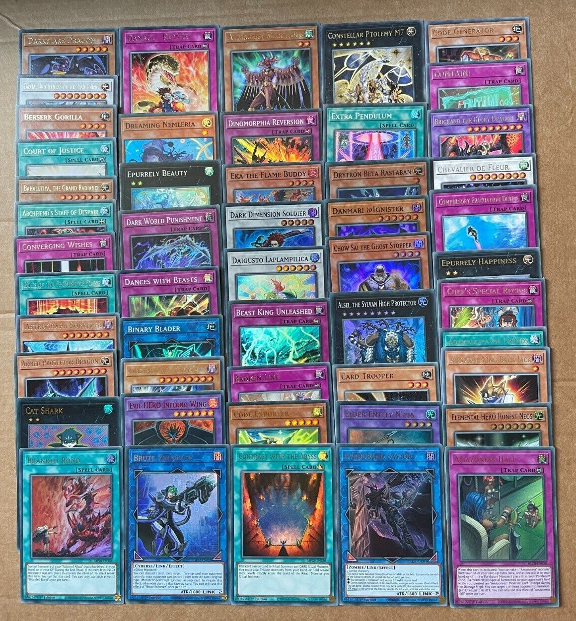YUGIOH! MEGA CARD PACKS 25/50/100/200/500 BULK HOLO ULTRA SECRET RARE Inc 1st Ed