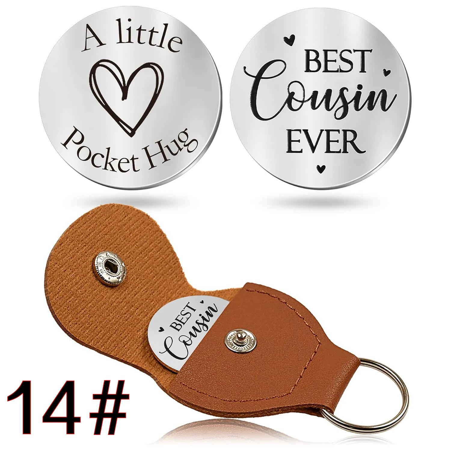 44 styles to choose from Pocket Hug Token Gifts for Men Boyfriend Girlfriend Inspirational Gift for Son Daughter Brother with