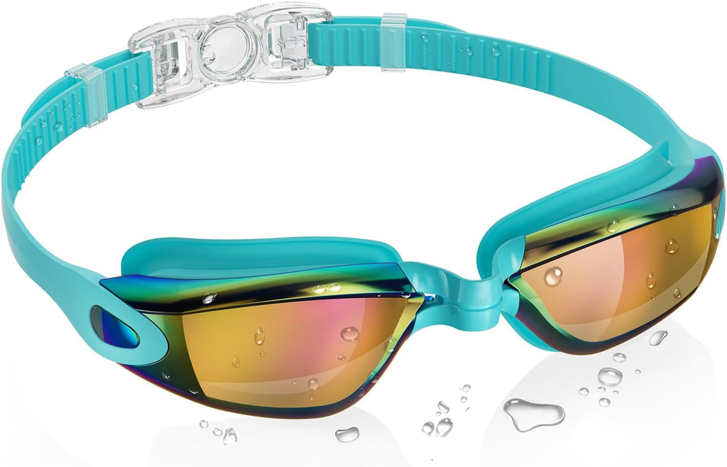 Aegend Swim Goggles, Swimming Goggles No Leaking Full Protection Adult Men Women Youth