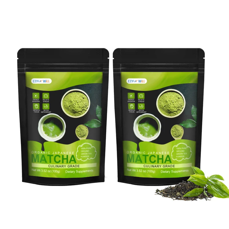 Weight Loss Matcha Support Flat Belly Deep Cleansing Detox Provides Energy Fat Burning Appetite Suppressant