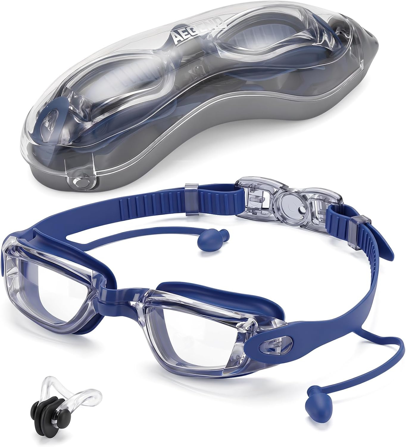 Aegend Swim Goggles, Swimming Goggles No Leaking Full Protection Adult Men Women Youth