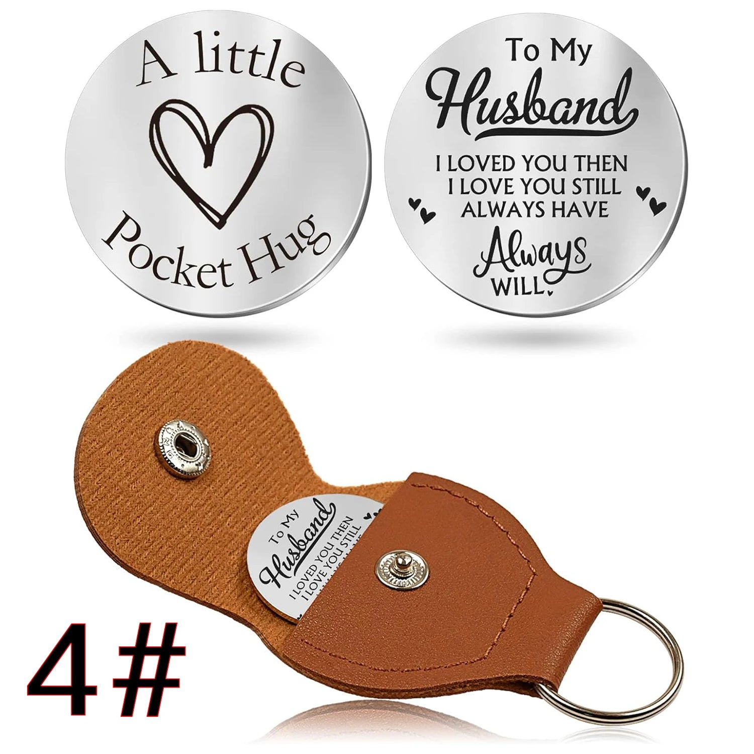 44 styles to choose from Pocket Hug Token Gifts for Men Boyfriend Girlfriend Inspirational Gift for Son Daughter Brother with