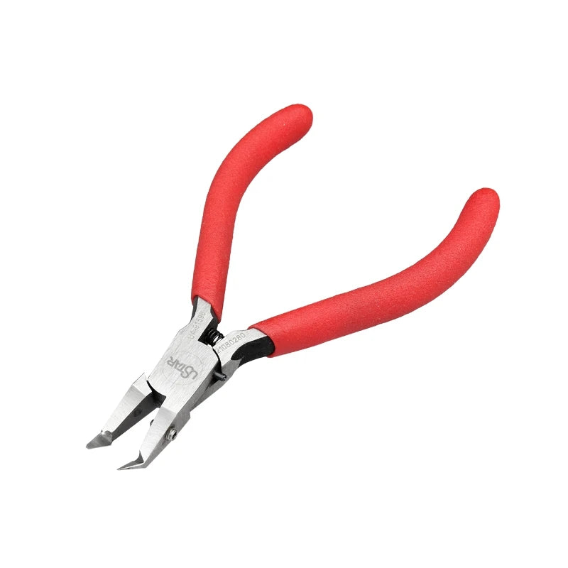 Ustar UA-91590 Single Edge Curved Pliers Scissors Assembly Model Tools for Military Model Craft Tools DIY Special-shaped Nippers