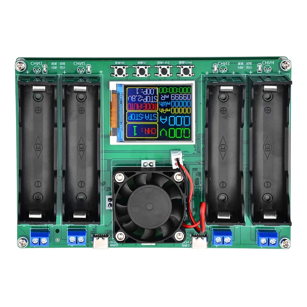 Hot Sell 18650 Lithium Battery Capacity Tester Module MAh MWh Digital Battery Power Detector Module 18650 Battery Tester Type-C