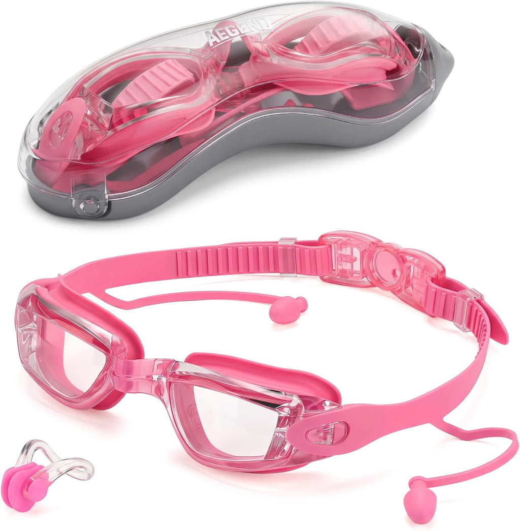 Aegend Swim Goggles, Swimming Goggles No Leaking Full Protection Adult Men Women Youth