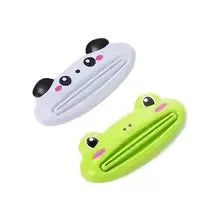 1pcs Cute Animal Multifunction Squeezer Toothpaste Squeezer Home Commodity Bathroom Tube Cartoon Toothpaste Dispenser