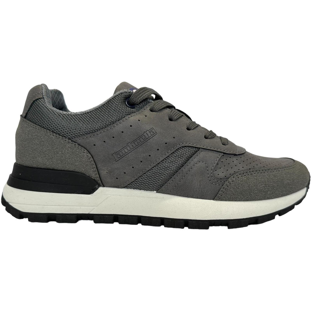 Lambretta Mens Echo 2 Lace Up Sporty Retro Trainers Sneakers Shoes