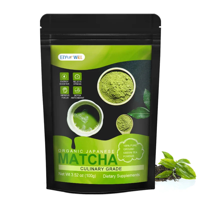 Weight Loss Matcha Support Flat Belly Deep Cleansing Detox Provides Energy Fat Burning Appetite Suppressant