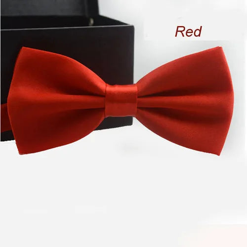 Korean Kids Bowtie For Boys Gril Baby Children Solid Color Bow Tie Reusable Business Fashion Bow Tie Accessories