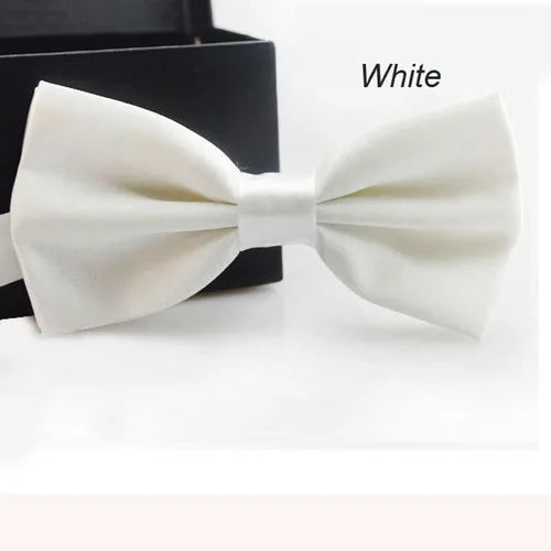 Korean Kids Bowtie For Boys Gril Baby Children Solid Color Bow Tie Reusable Business Fashion Bow Tie Accessories