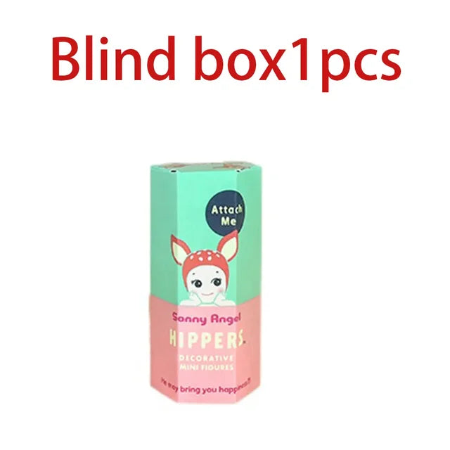 Spot Goods Sonny Angel Hippers Blind Box Lying Down Angel Series Anime Figures Kawaii Cartoon Surprise Box Toys For Kids Gifts