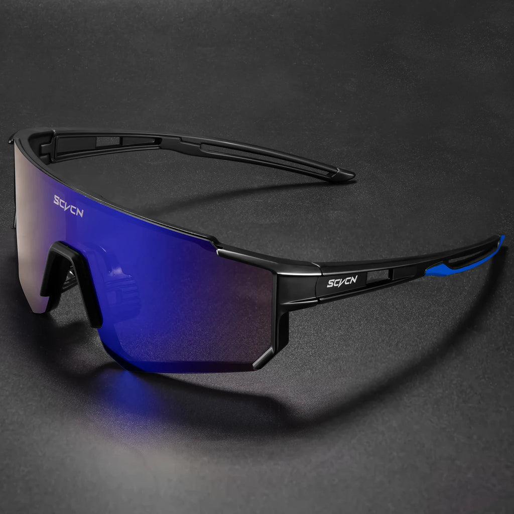 SCVCN New Outdoor Cycling Sunglasses Men Road Driving Bike Glasses Sports Mountain Climbing Women Bicycle Cycling UV400 Goggles