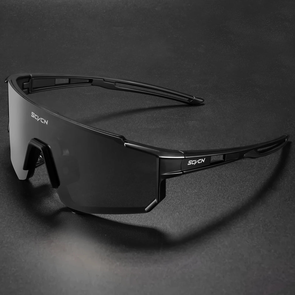 SCVCN New Outdoor Cycling Sunglasses Men Road Driving Bike Glasses Sports Mountain Climbing Women Bicycle Cycling UV400 Goggles