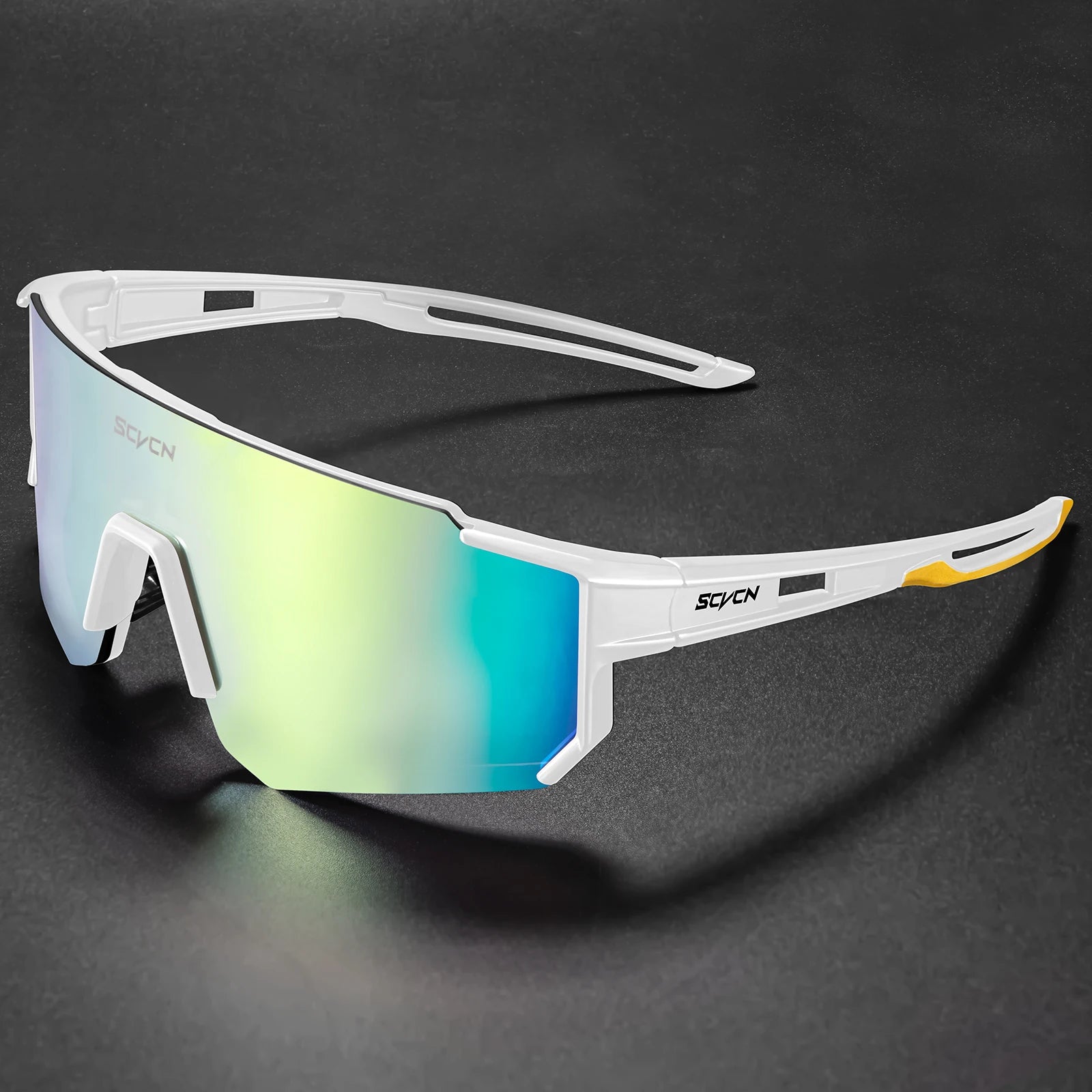 SCVCN New Outdoor Cycling Sunglasses Men Road Driving Bike Glasses Sports Mountain Climbing Women Bicycle Cycling UV400 Goggles