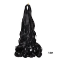 French Curls Braiding Hair Synthetic Hair Spiral Curls Braids Hair Pre Stretched Loose Wave Braiding Hair Extensions For Women