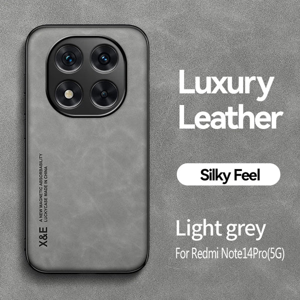 Shockproof Case for Redmi Note 14 Pro 5G 4G Note 14 Pro+ Plus Protective Cover Magnetic Car Holder Phone Coque Fundas Capa