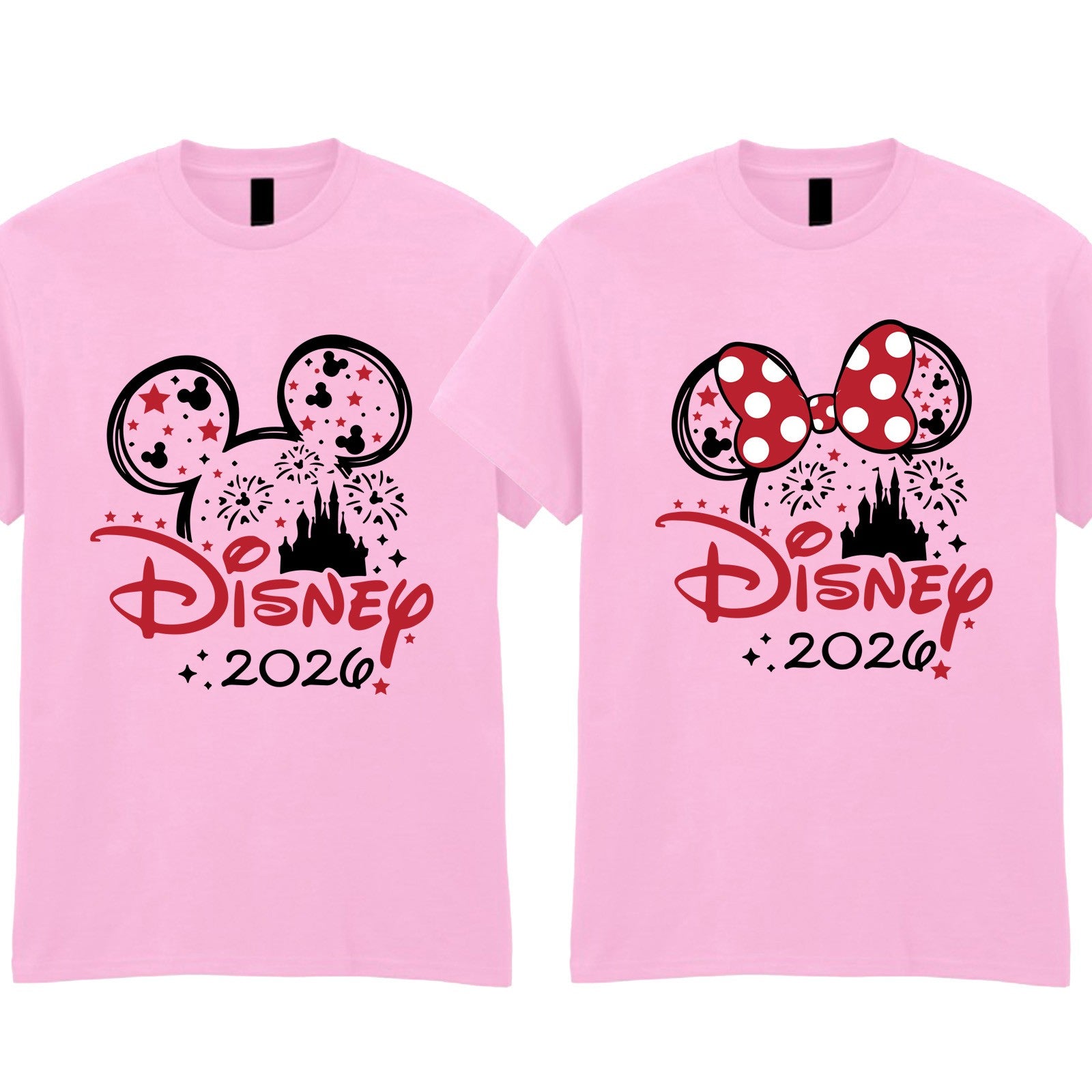 Disney Trip 2026 Family Matching T Shirt Minnie Disneyland Holiday T-Shirt Gift