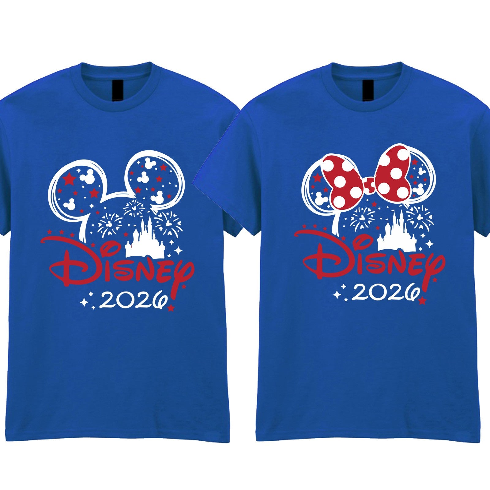 Disney Trip 2026 Family Matching T Shirt Minnie Disneyland Holiday T-Shirt Gift