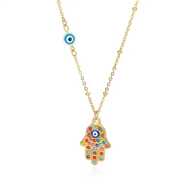 Zircon Heart Cross Necklaces For Women Vintage Geometric Surrounded By Vines Choker Necklace Aesthetic Fashion Jewelry Gift 2024