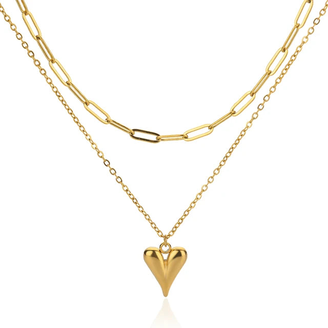 Zircon Heart Cross Necklaces For Women Vintage Geometric Surrounded By Vines Choker Necklace Aesthetic Fashion Jewelry Gift 2024