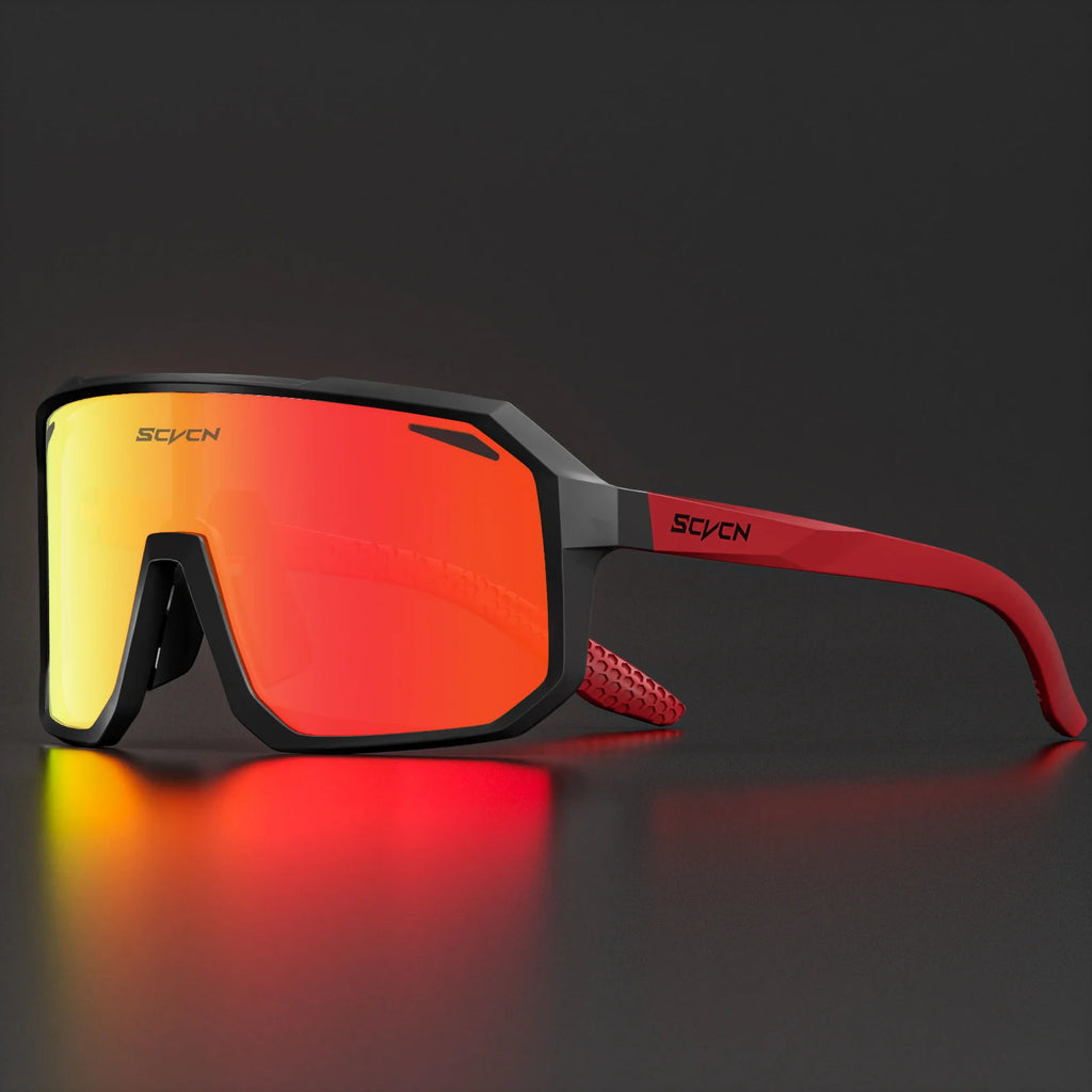 SCVCN New Outdoor Cycling Sunglasses Men Road Driving Bike Glasses Sports Mountain Climbing Women Bicycle Cycling UV400 Goggles