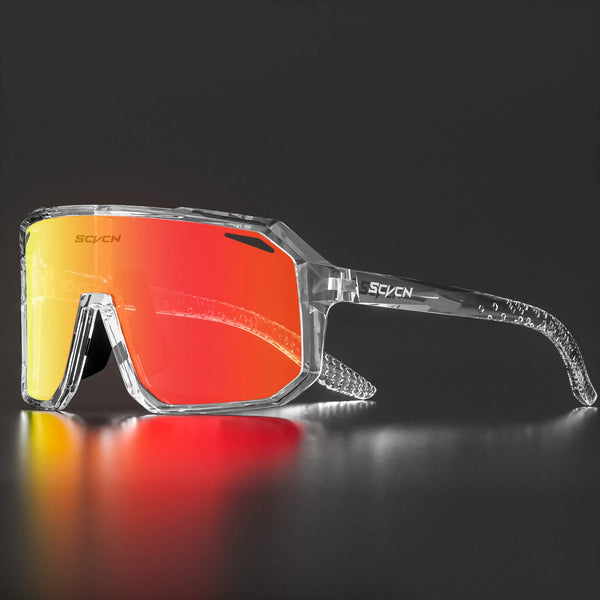 SCVCN New Outdoor Cycling Sunglasses Men Road Driving Bike Glasses Sports Mountain Climbing Women Bicycle Cycling UV400 Goggles