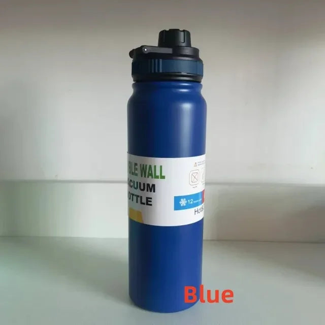 600ML/800ML Outdoor Thermos Portable Kettle Water Bottle with Tea Filter 304 Stainless Steel Thermal Cup Leak-proof Flask Sports