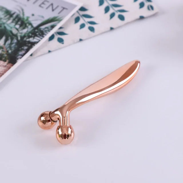 Face Massager Lift Face 3D Roller Massager Thin Body Massage Tool Y Shape Massagers Skin Care Tools Neck Massager 360 Rotate