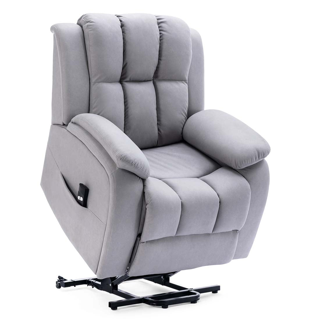 Rise Recliner Chair Single Motor Lift Mobility Chair in Technology Fabric