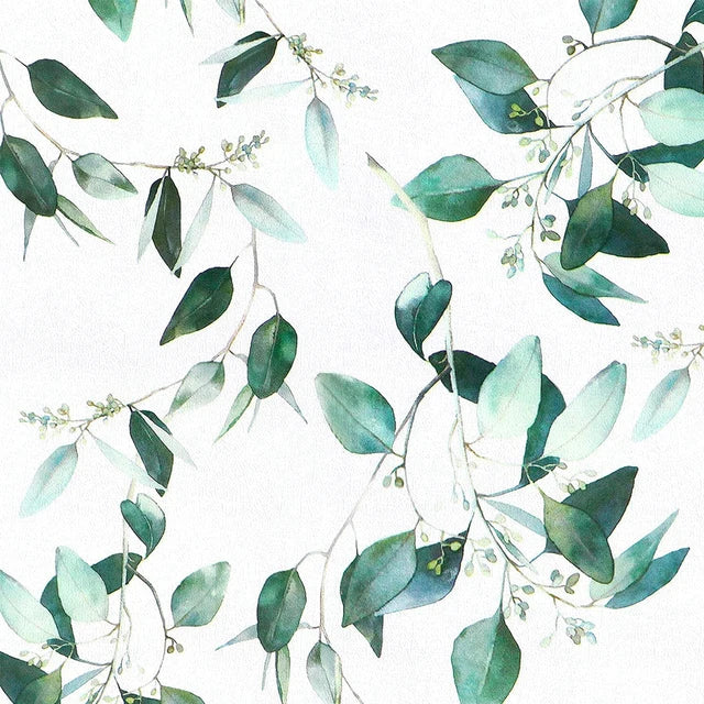 Vinyl Green Leaf Peel and Stick Wallpaper Self Adhesive Contact Paper Removable Waterproof Wallpaper For Furniture Renovation