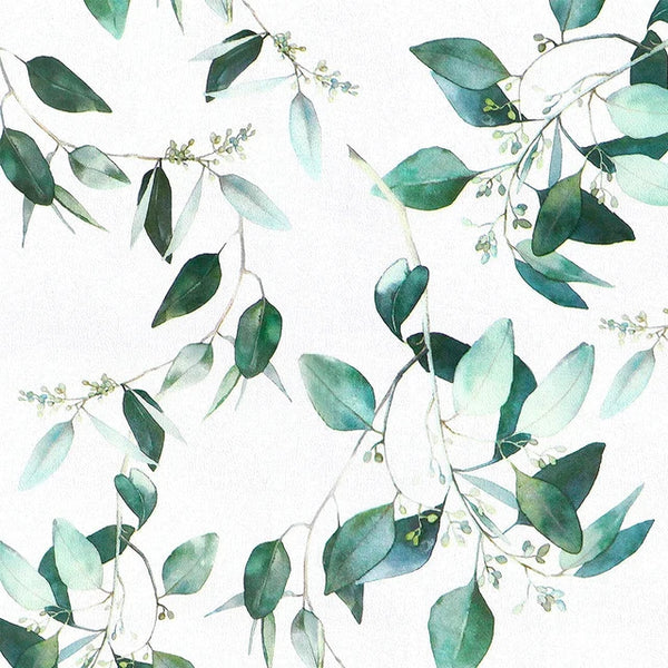 Vinyl Green Leaf Peel and Stick Wallpaper Self Adhesive Contact Paper Removable Waterproof Wallpaper For Furniture Renovation