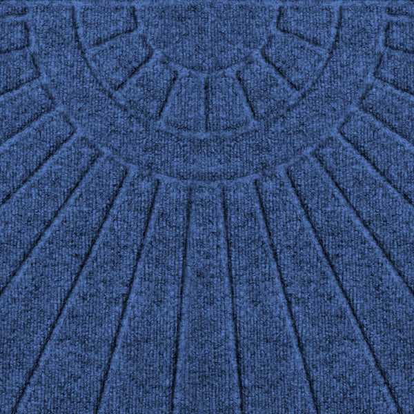WaterHog Sunburst Half Round Indoor Outdoor Doormat
