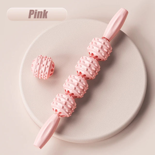 Muscle Roller Stick Handheld Fascia Tool, Body Roller for Muscles Deep Tissue, Massage Stick Roller for Shin Splints, Back,Thigh