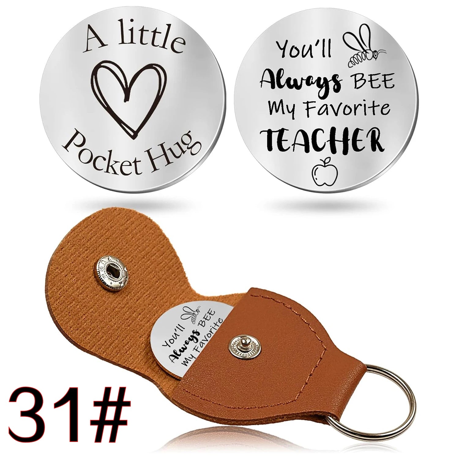 44 styles to choose from Pocket Hug Token Gifts for Men Boyfriend Girlfriend Inspirational Gift for Son Daughter Brother with