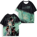 初音ミクプリント女性の半袖 Tシャツ夏カジュアル 3d プリント夏かわいいメンズスポーツトップス Tシャツ Tシャツ