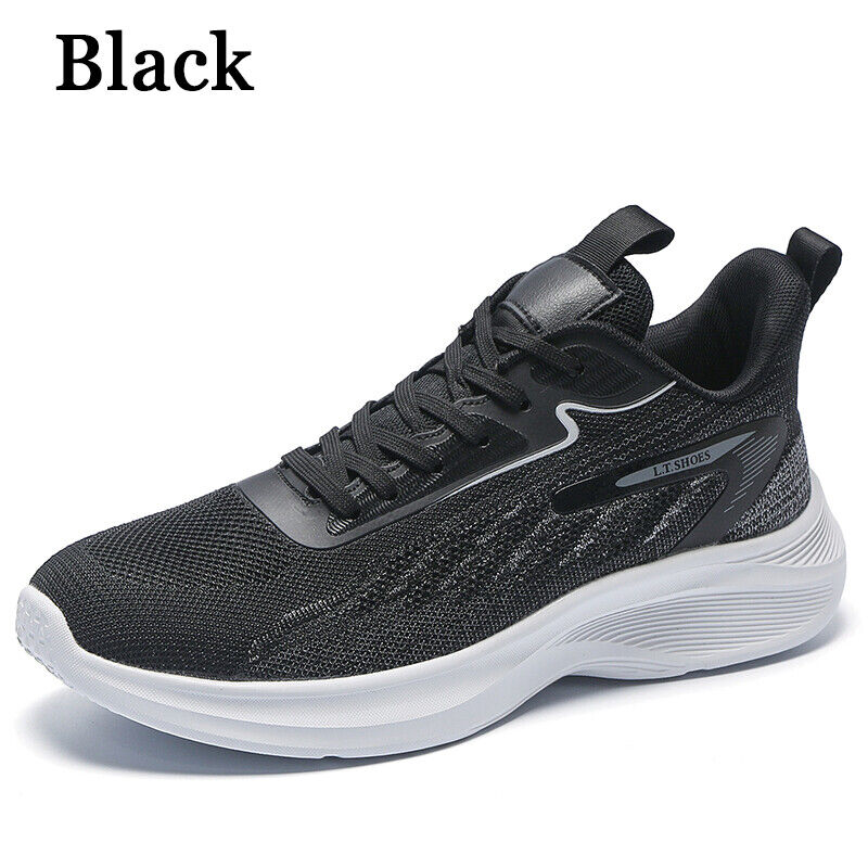 Men's Athletic Shoes Lightweight Jogging Shoes Running Lace Up Sneaker for Men