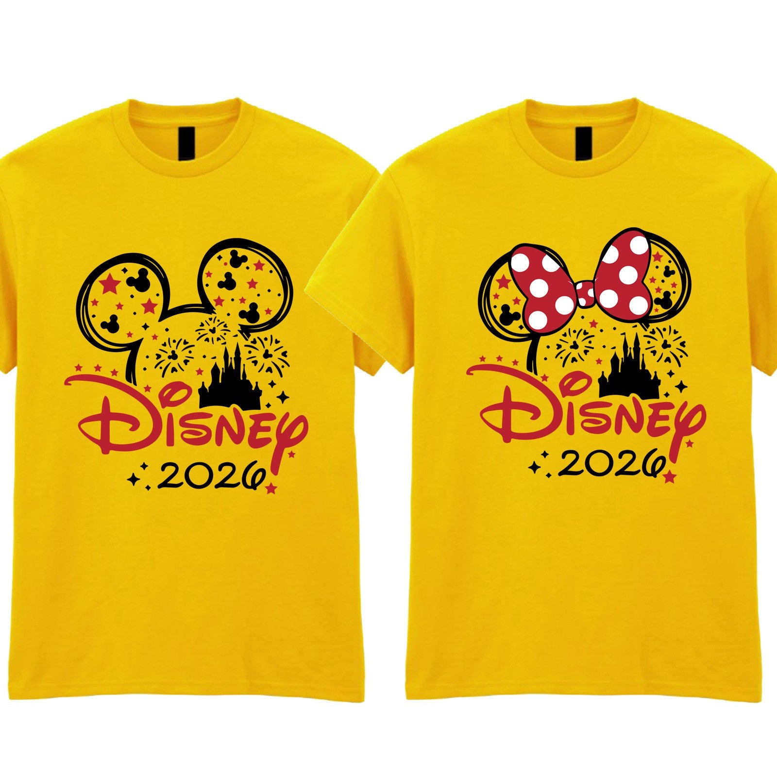 Disney Trip 2026 Family Matching T Shirt Minnie Disneyland Holiday T-Shirt Gift