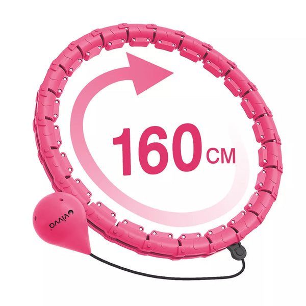 Fitness Smart Hula Hoop Detachable Weighted Hoops Lose Weight Sports 30/36 Knots