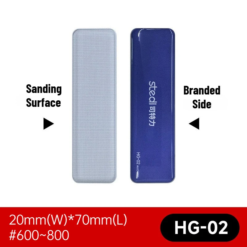 Stedi 2.0 Upgraded Glass File Washable / Durable Model Polishing Tools Nub Marks Remove Grinding / Sanding Modeler Hobby Tool