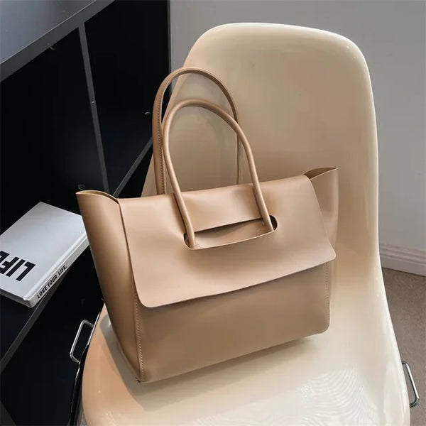Fashion Women Shoulder Bags 2023 New Large Capacity Handbags Simple Retro Tote Bags Solid Color Famous Brand High Quality Bags