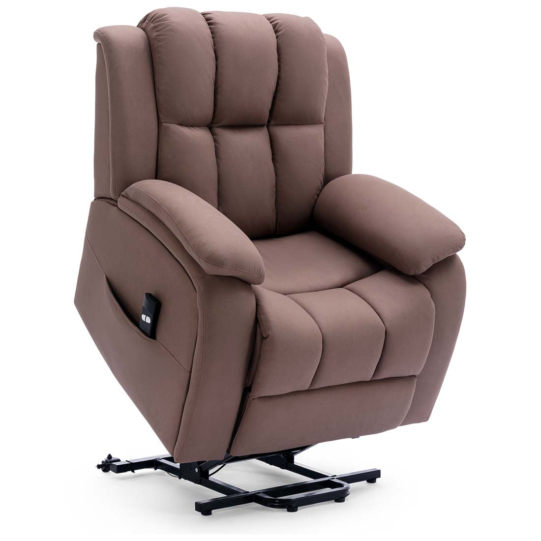 Rise Recliner Chair Single Motor Lift Mobility Chair in Technology Fabric