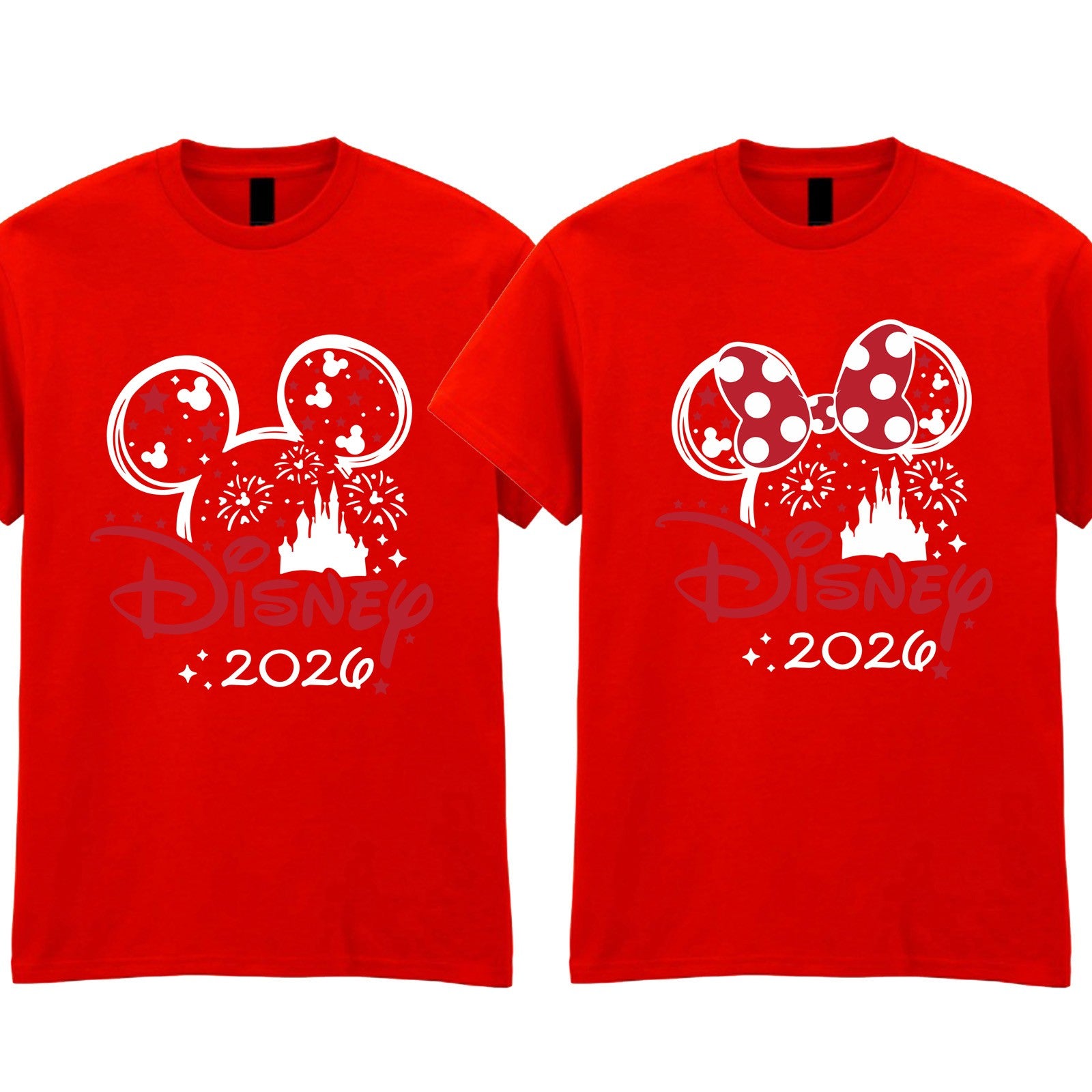 Disney Trip 2026 Family Matching T Shirt Minnie Disneyland Holiday T-Shirt Gift