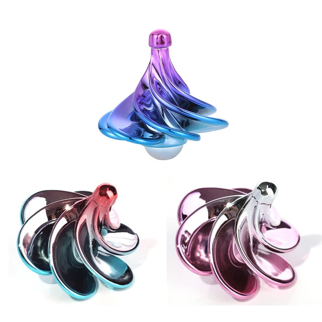 Funny Desk Wind BlowingToy Rotating Pocket Toy Fidget Kinetic Spinner Adult Stress Relief Toys For Children Birthday Xmas Gift