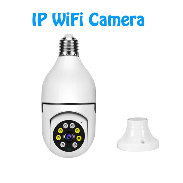 4G WiFi IP Camera E27 Bulb Cam 3MP Wireless Baby Monitor AI Tracking Security Video Surveillance Pet Cam SmartLife Indoor